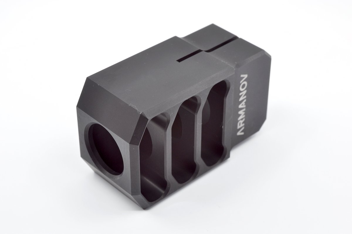 Armanov Muzzle brake for 12 Gauge Shotgun MKA1919 and Similar  Compensator