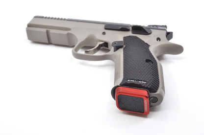 Armanov fondello caricatore +1 Rnd per Shadow 2 SP01 CZ 75 Race – rosso – vista 4