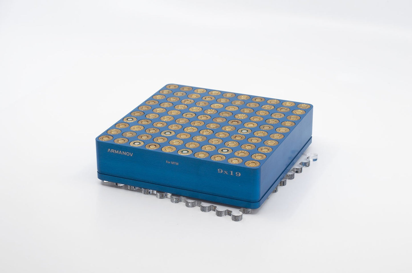 Armanov OAL Checker for Case Gauge Box 9x19 Or 9x21 Or 38 SuperComp