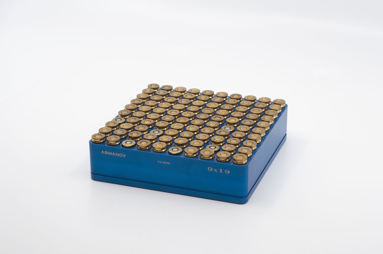 Armanov OAL Checker for Case Gauge Box 9x19 Or 9x21 Or 38 SuperComp