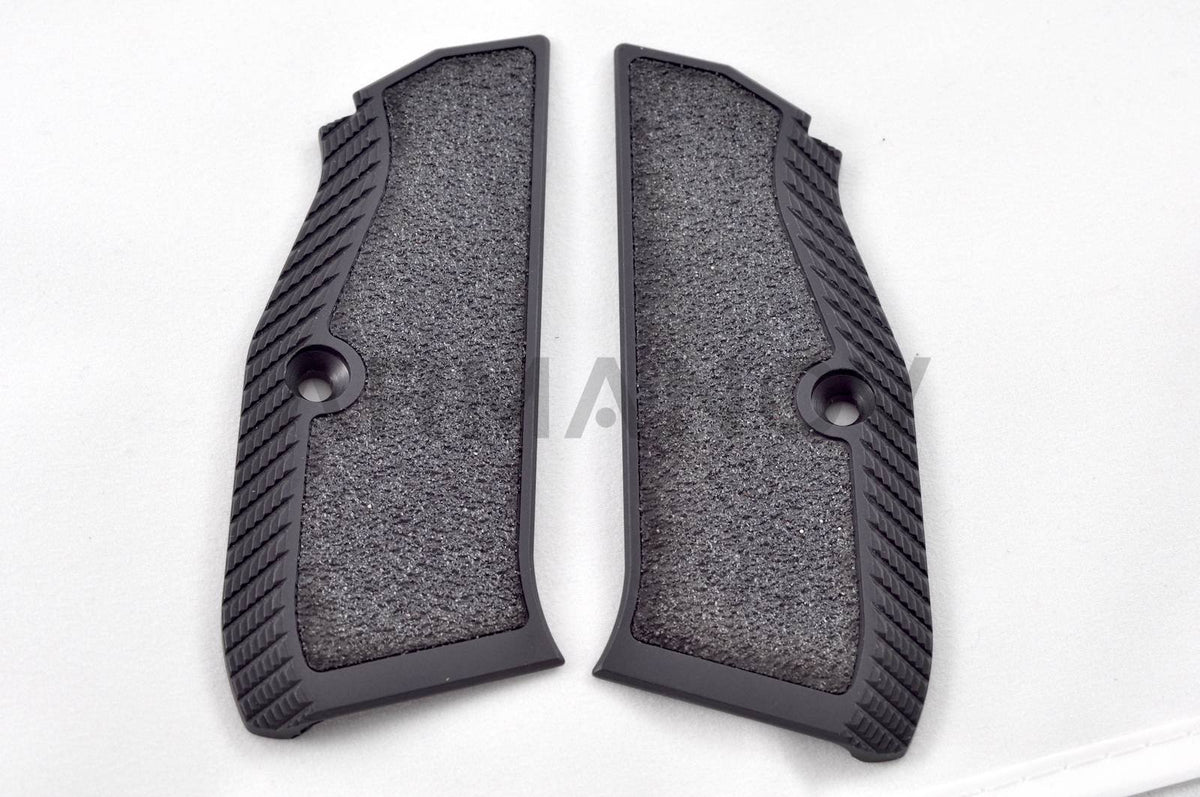Armanov Pistol Grips MaXXXGrip Technology For CZ Shadow 2, SP01 - Factory Size - Anodized Black