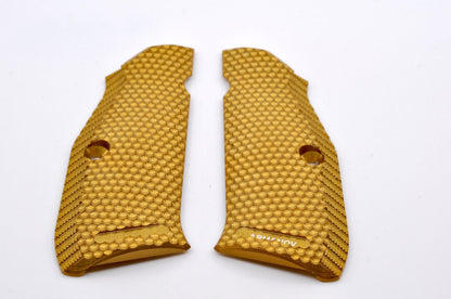 Armanov SpidErgo Pistol Grips for CZ Shadow 2, SP01 and 75 series - Gold
