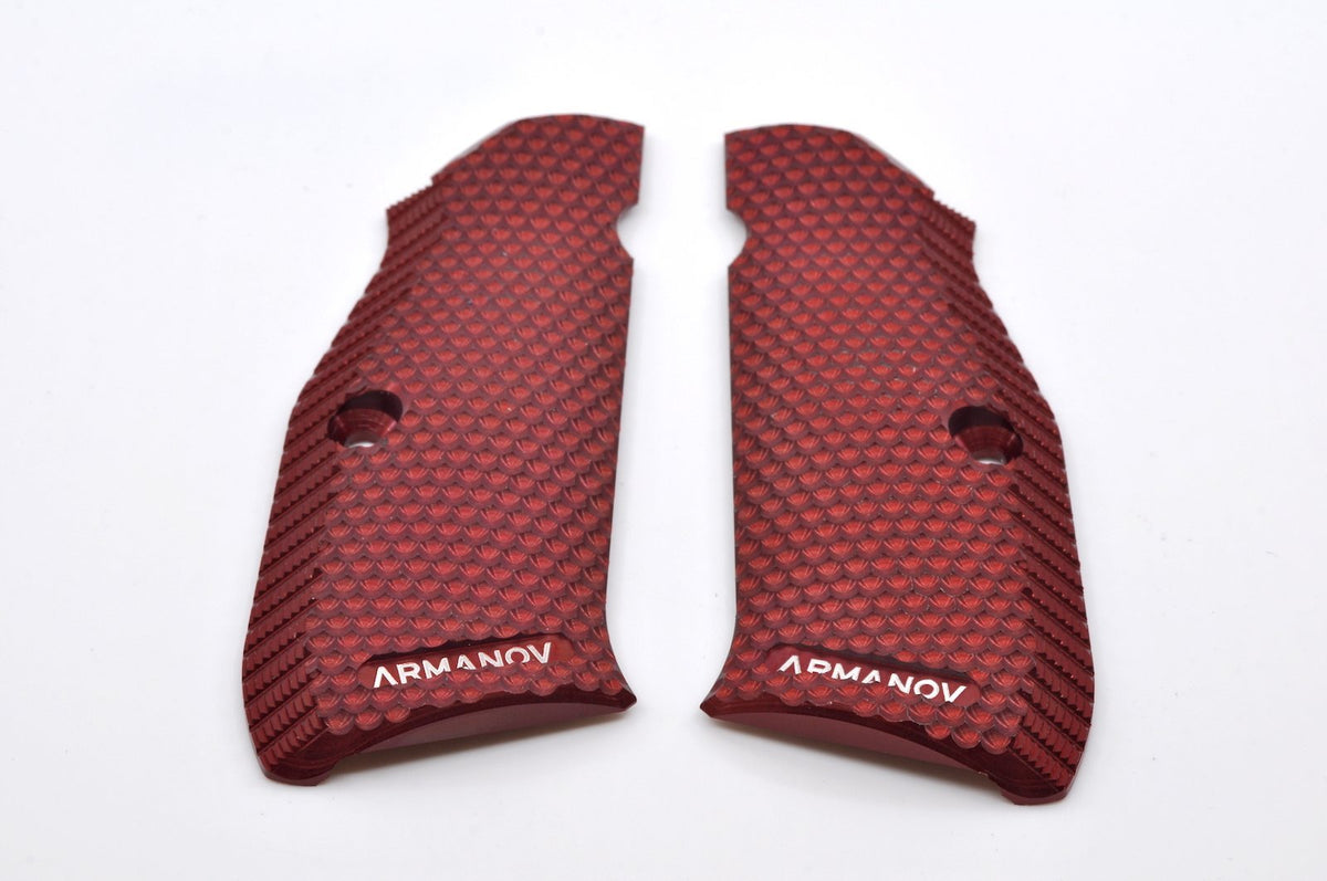 Armanov SpidErgo Pistol Grips for CZ Shadow 2, SP01 and 75 series - Red