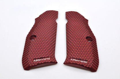 Armanov SpidErgo Pistol Grips for CZ Shadow 2, SP01 and 75 series - Red