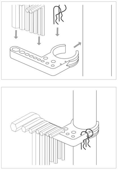 Armanov Hex Key Holder for Original Dillon Hex Keys and Some Accessories