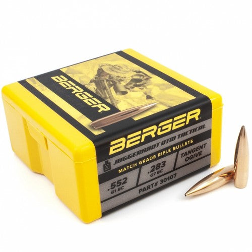 Berger .30 Caliber (.308) 185 GR. Juggernaut OTM Tactical Box 100pz