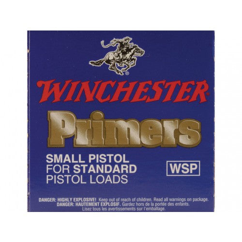 Winchester Small Pistol Primers Regular 1000pcs