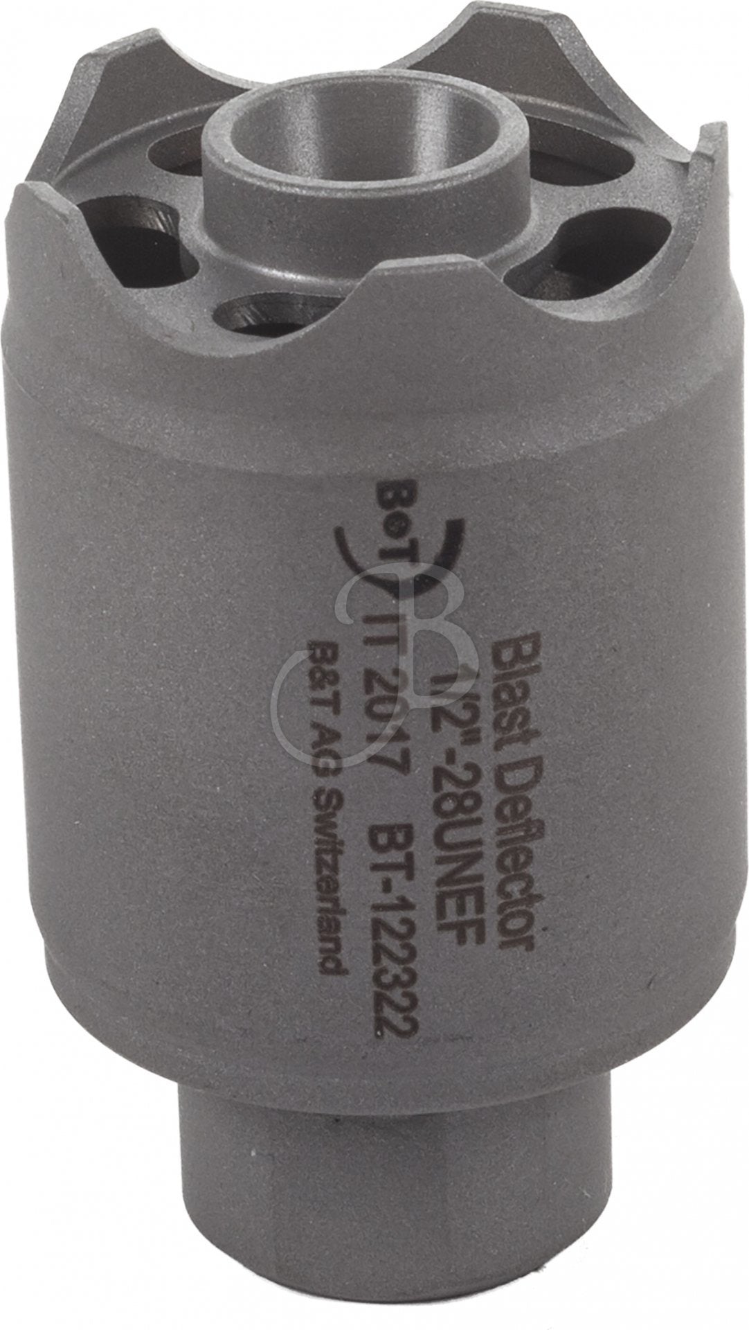 B&T Blast Deflector With 1/2"-28 UNEF Thread