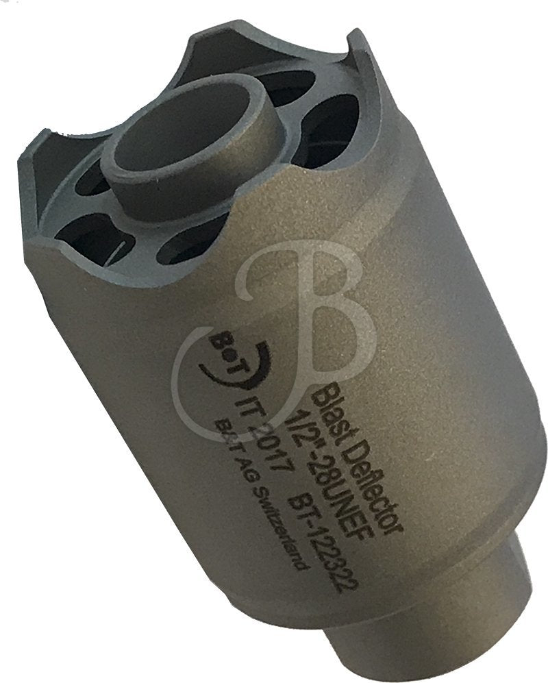 B&T Blast Deflector With 1/2"-28 UNEF Thread
