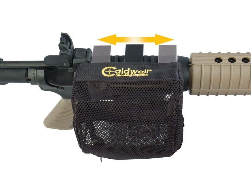 Caldwell Brass Catcher AR-15 Picatinny Rail Mount Nylon Mesh Black