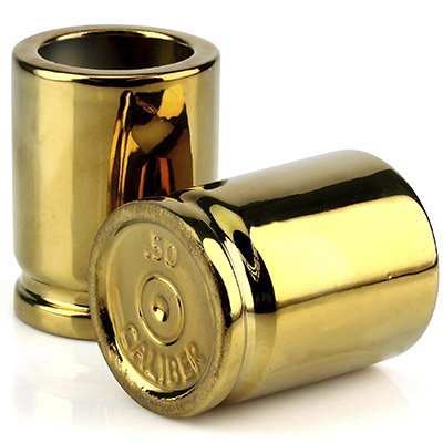Caliber Gourmet 50 Caliber Shot Glasses