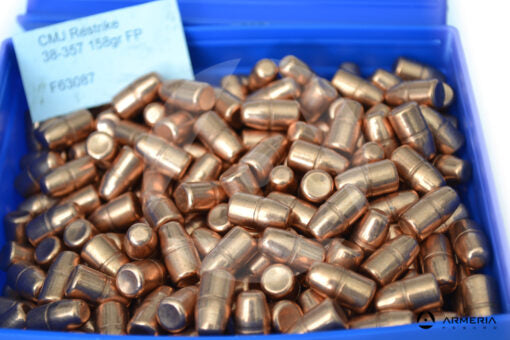 Frontier Bullets 38/357 (.357) 158 Grain CMJ Restrike RN Box 750 Pz