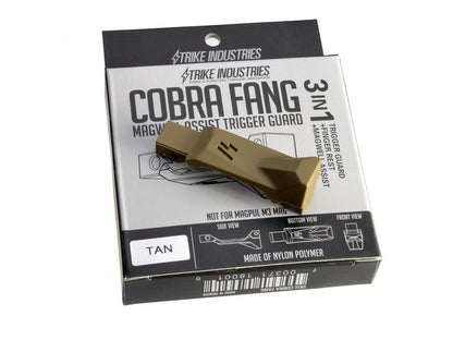 Guardia grilletto Strike Industries Fang Series per AR-15 FDE (Flat Dark Earth), immagine principale
