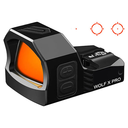 Cyelee WOLF X PRO Red 2 MOA Dot and 26 MOA Circle