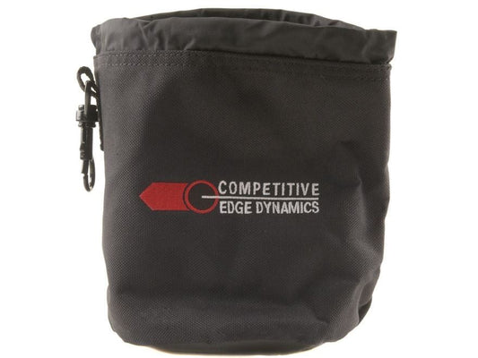 Double Alpha Belt Ced Ammo Brass Pouch - Black