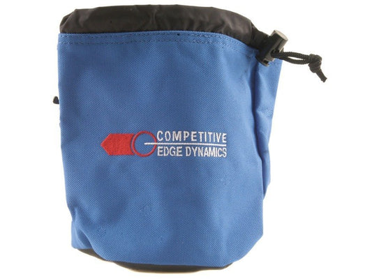Double Alpha Belt Ced Ammo Brass Pouch - Blue