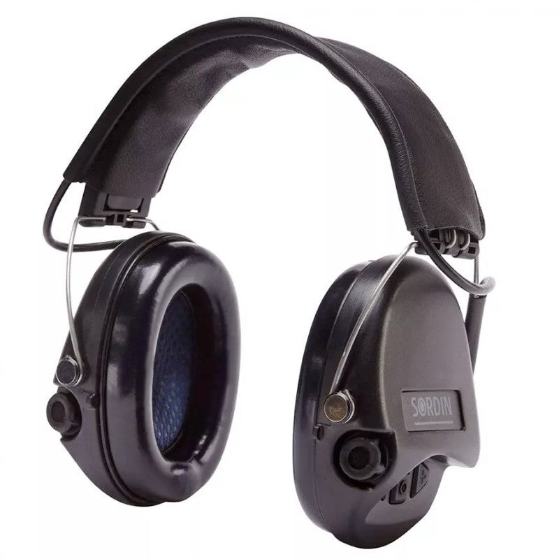 MSA Sordin Cuffia Supreme PRO Headband - Black/Black