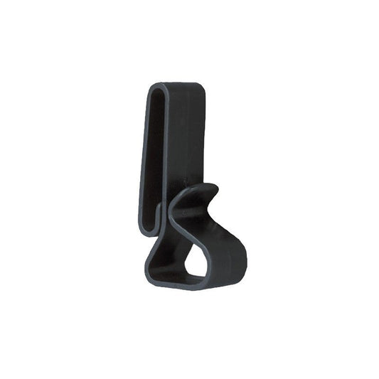 Double Alpha Belt Clip For Ear Defenders - Black