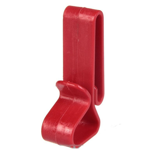 Double Alpha Belt Clip For Ear Defenders - Red