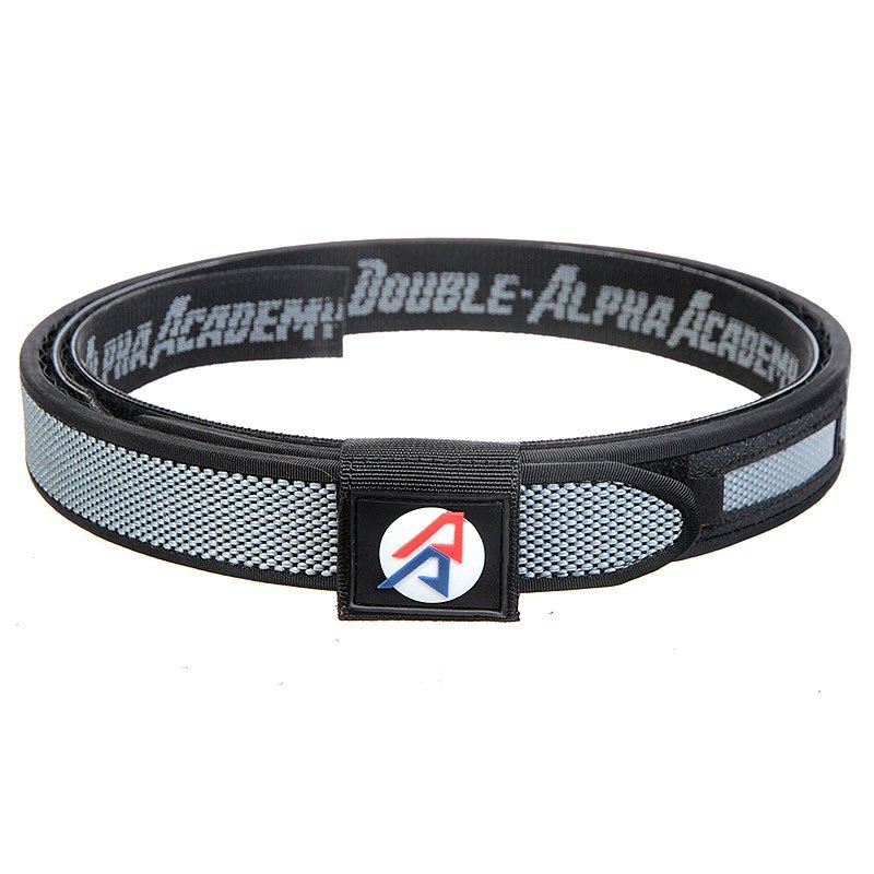 Double Alpha Pro Belt Silver - Size 46"