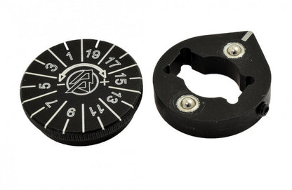 Double Alpha Academy Click-Adjustable Powder Knob V2 – vista 2