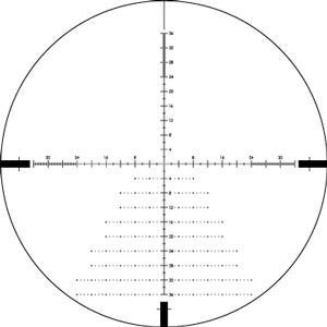 Vortex DIAMONDBACK TACTICAL 6-24X50 30mm Tube FFP EBR-2C MOA Reticle