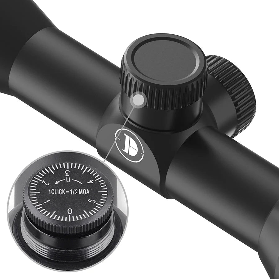 Discovery Optics Riflescope 1" Tube VT-Z 4x32AOE  MIL-DOT Reticle