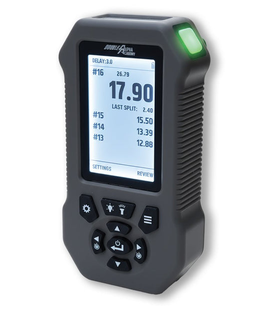 Double Alpha Academy EDGE Shot Timer - Black