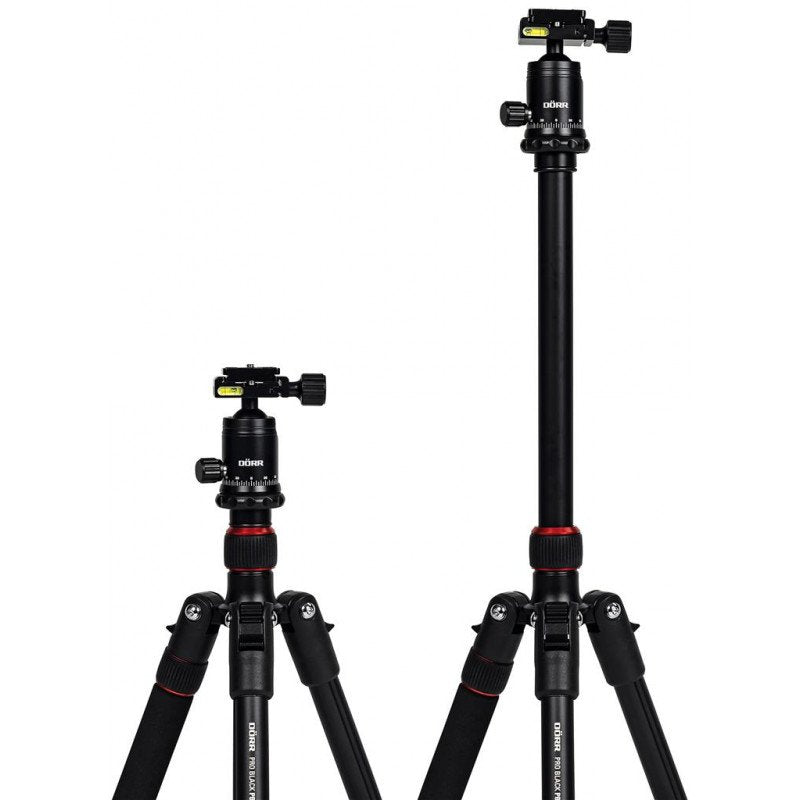 Dörr Tripod in alluminio a 4 stadi Pro Black PB-165