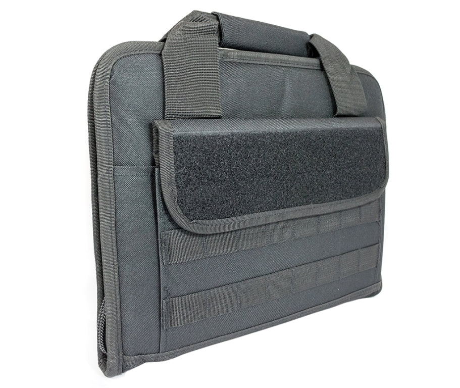 DV Products Borsa Nylon Porta Pistola Con Tasca Esterna - Black