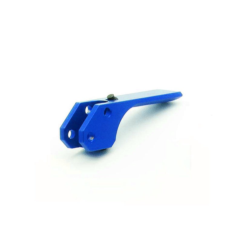 Eemann Tech grilletto per CZ 75 dritto zigrinato – blu