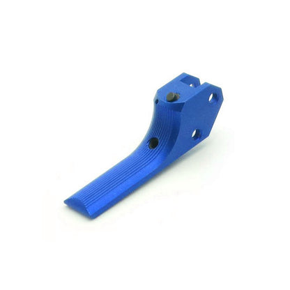 Eemann Tech grilletto per CZ 75 dritto zigrinato – blu