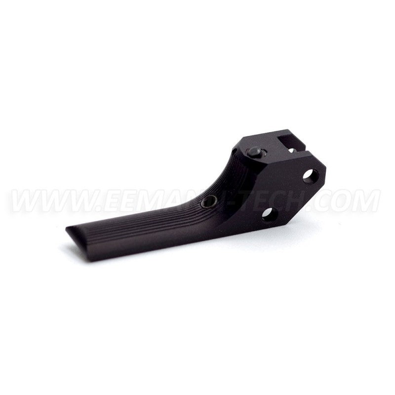Eemann Tech Grilletto per CZ 75 dritto zigrinato – Nero