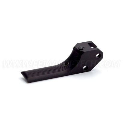 Eemann Tech Grilletto per CZ 75 dritto zigrinato – Nero