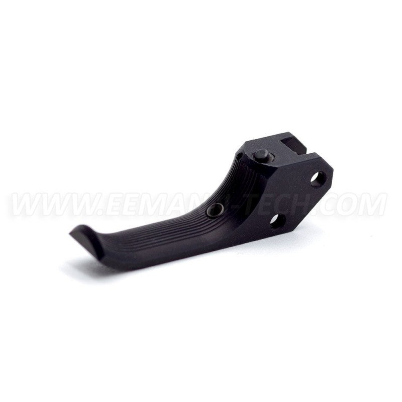 Eemann Tech Grilletto per CZ 75 curvo zigrinato – Nero