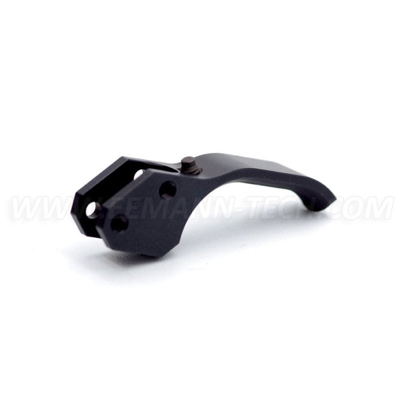 Eemann Tech Trigger For CZ 75, Back-Shifted / Serrated Short Fingers - Black