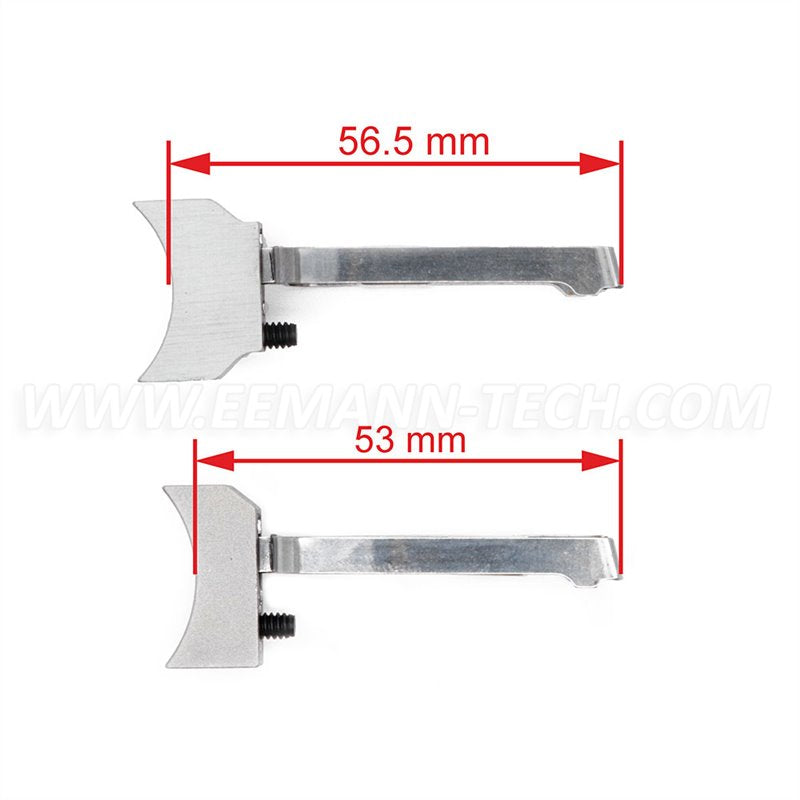 Eemann Tech Grilletto pieno lungo per 2011 – Argento