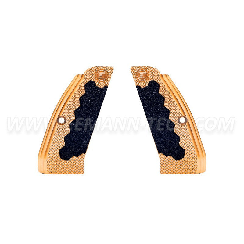Eemann Tech Brass Long Grips For CZ 75, CZ 75 TS, CZ SHADOW 2 - Small