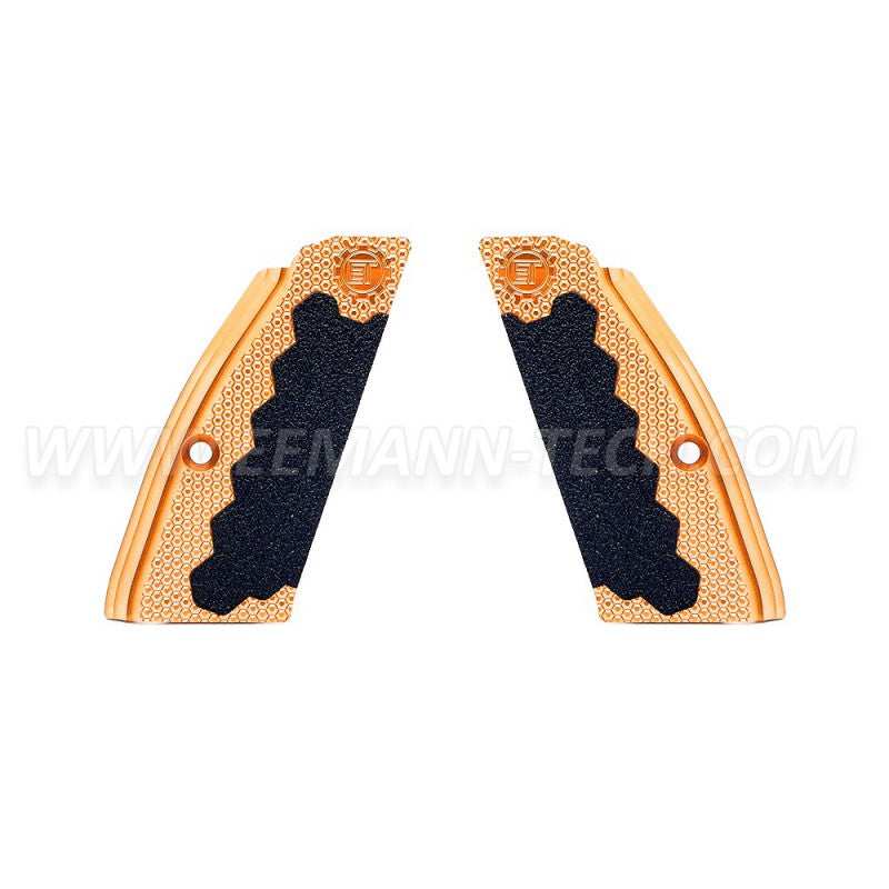Eemann Tech Brass Short Grips For CZ 75, CZ 75 TS, CZ SHADOW 2 - Medium