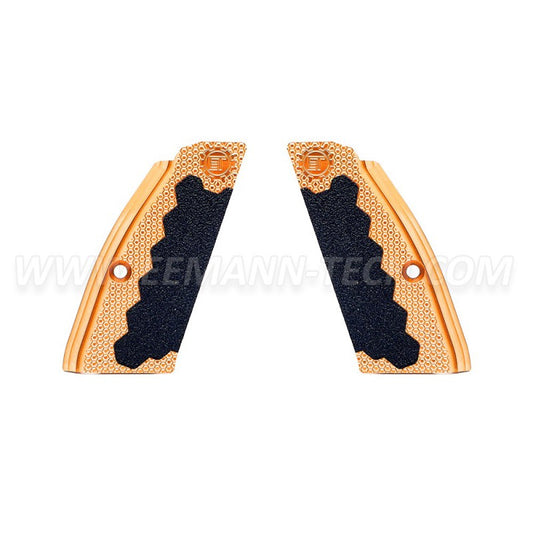 Eemann Tech Brass Short Grips For CZ 75, CZ 75 TS, CZ SHADOW 2 - Medium