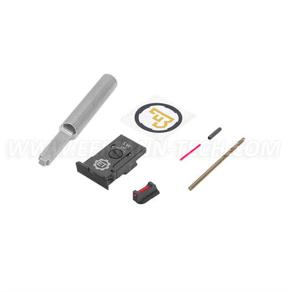 Eemann Tech Set mire regolabili per CZ Shadow – fibra ottica 1,0 mm