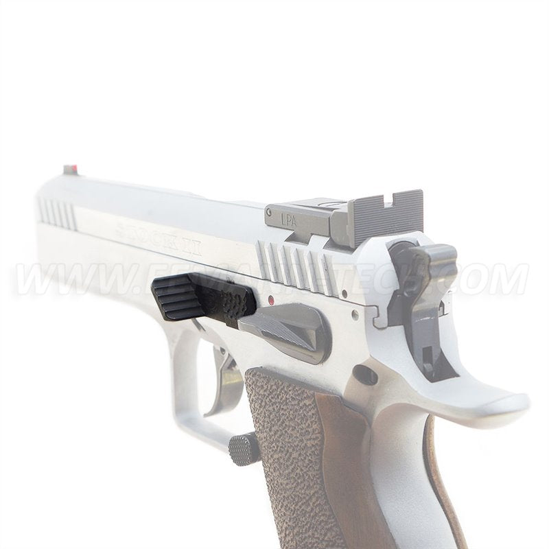 Eemann Tech Slide Stop With Thumb Rest For Tanfoglio - Black