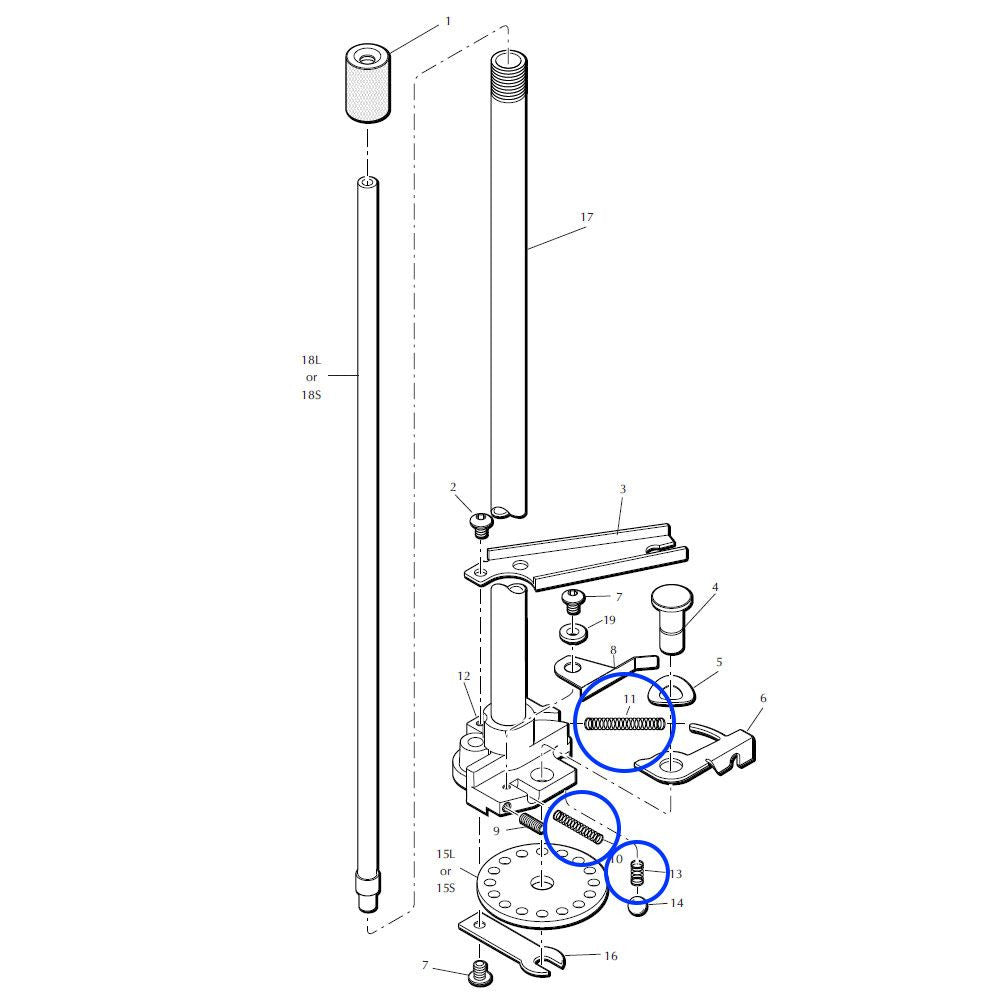 Eemann Tech Springs Kit For Dillon XL650