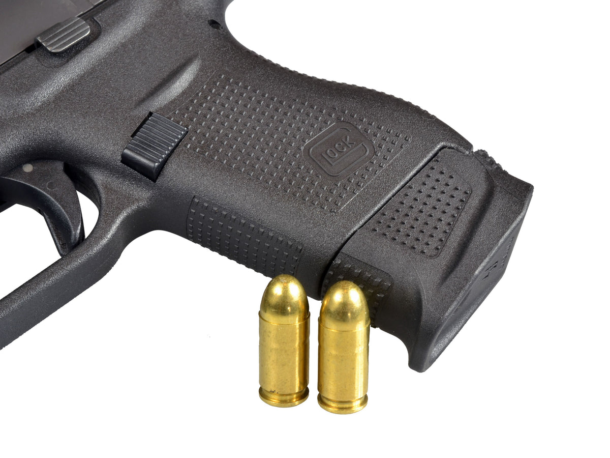 Strike Industries Enhanced Magazine Plate per Glock 42 nera, dettaglio 4