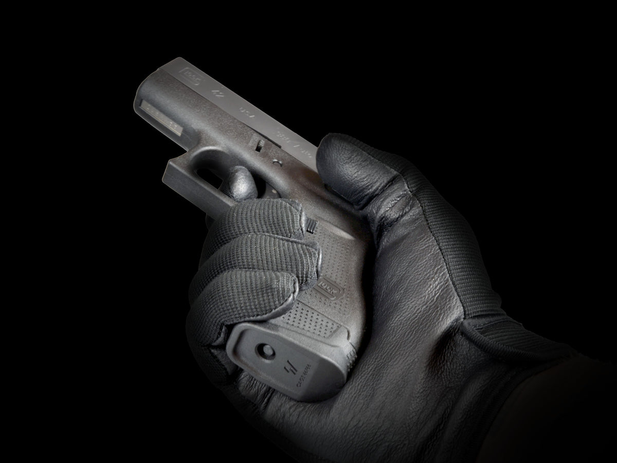 Strike Industries Enhanced Magazine Plate per Glock 42 nera, dettaglio 3