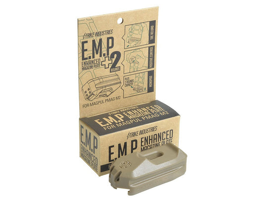 Strike Industries E.M.P. Enhanced Magazine Plate +2 Rounds - FDE