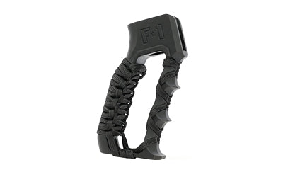 F-1 Firearms, Style 2 Grip, Anodized Black, Paracord Wrapped