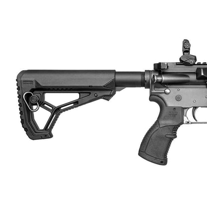 Fab Defense AR15/M4 Buttstock for Mil-Spec and Commercial Tubes - Black