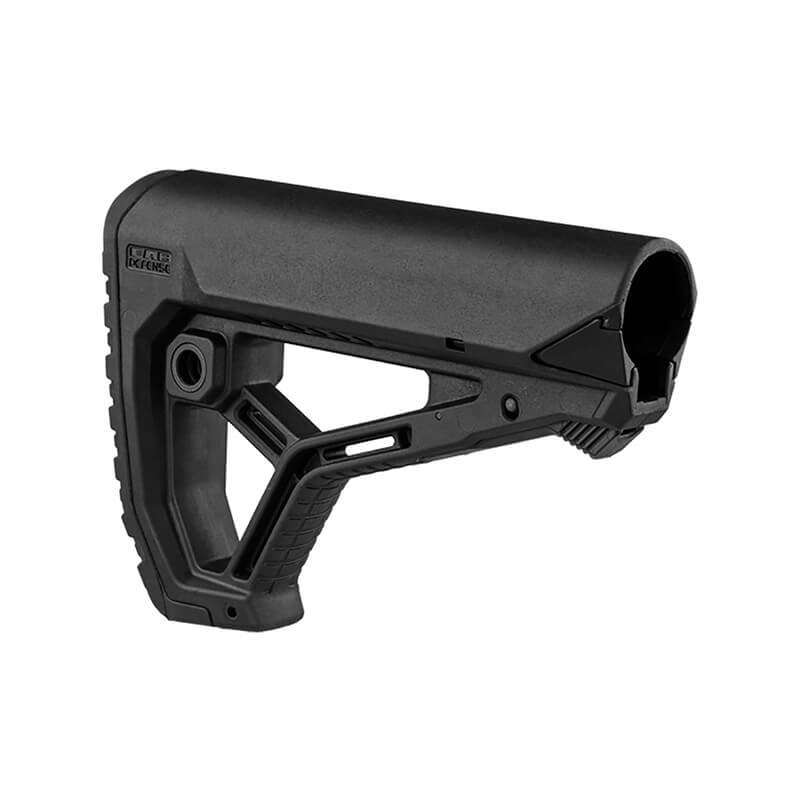 Fab Defense AR15/M4 Buttstock for Mil-Spec and Commercial Tubes - Black