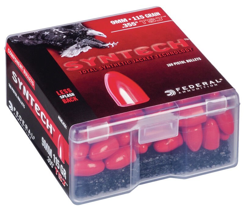 Federal Syntech Component Bullet 9X21 - 115 Grs TSJ